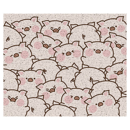 Rynx | A group of pigs PVC entrance mat