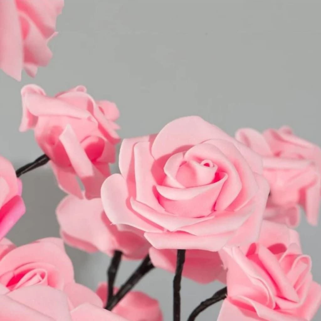 Rynx | Enchanted LED Rose Flower & Christmas Tree Fairy Light Lamp