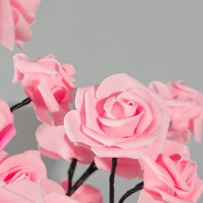 Rynx | Enchanted LED Rose Flower & Christmas Tree Fairy Light Lamp