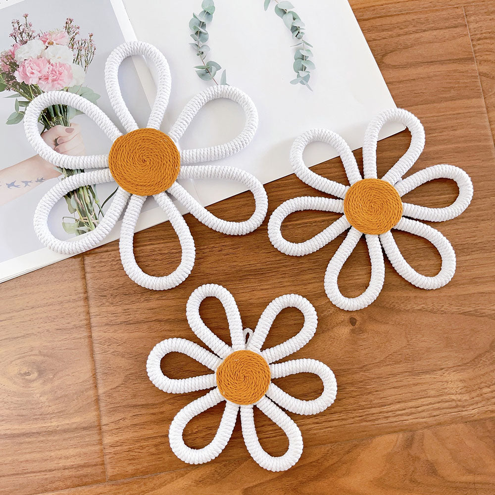 Rynx | 3 Pcs - Bohemian Daisy Flower Wall Decor