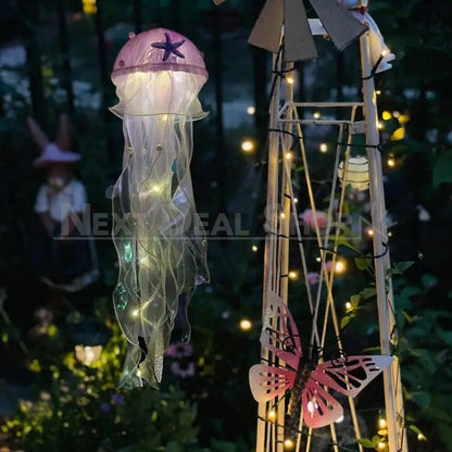 Rynx | 3 Pcs - Handcrafted Jellyfish Hanging Lantern