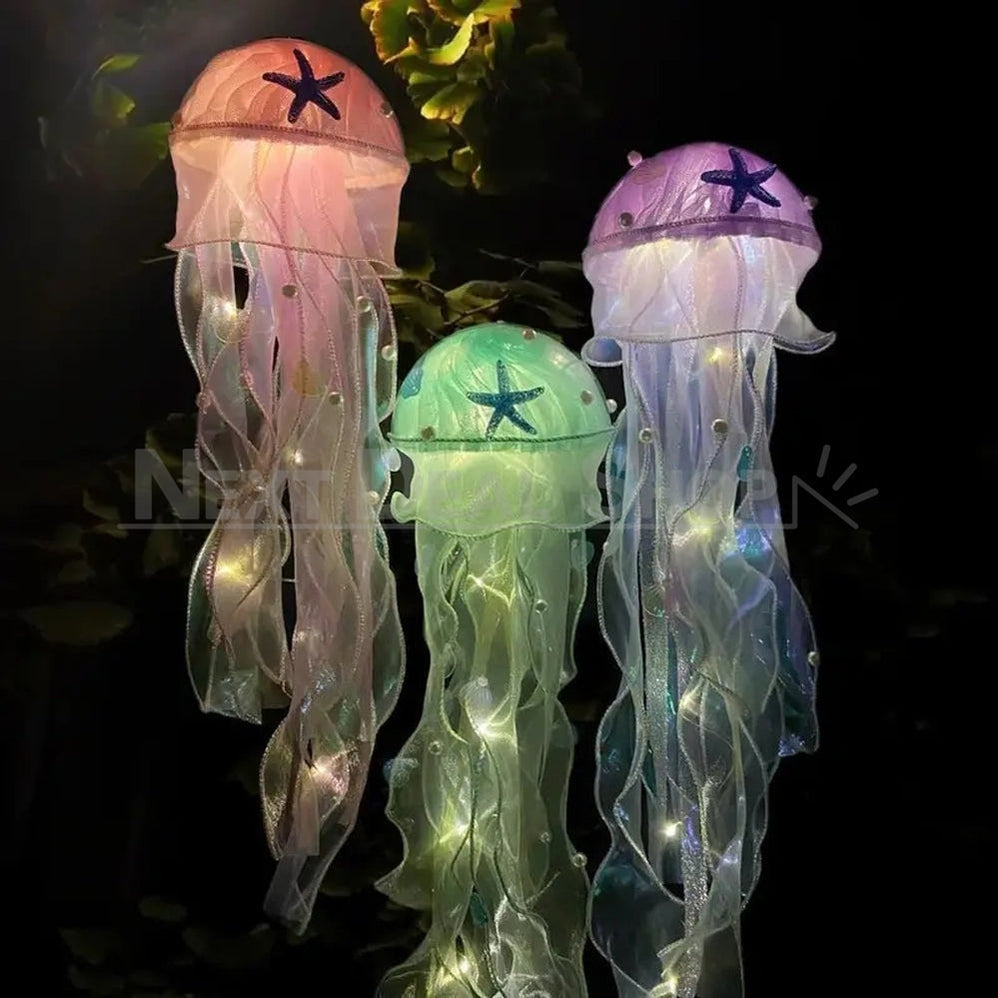 Rynx | 3 Pcs - Handcrafted Jellyfish Hanging Lantern