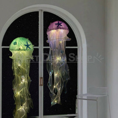 Rynx | 3 Pcs - Handcrafted Jellyfish Hanging Lantern
