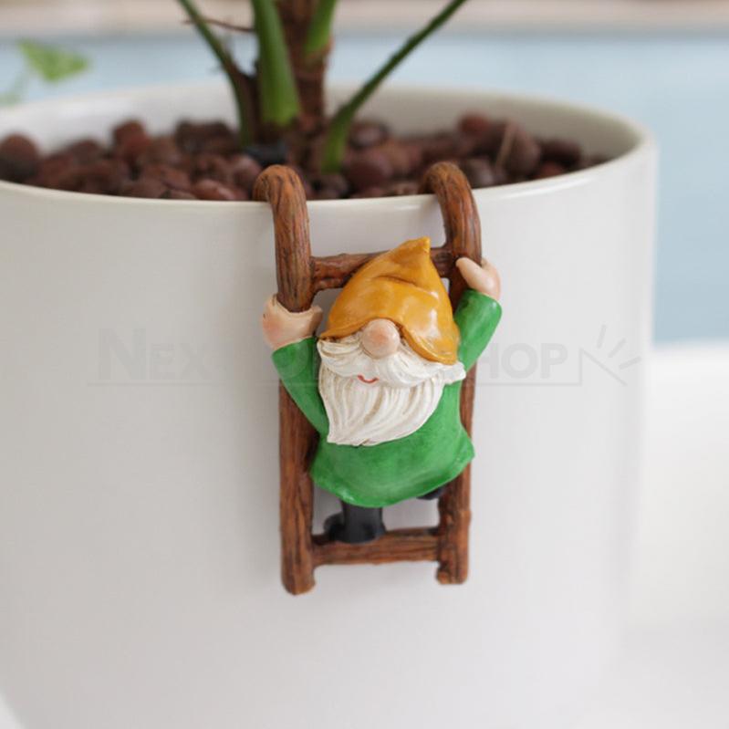 Rynx | 3 Pcs - Resin gnome Pot clamps