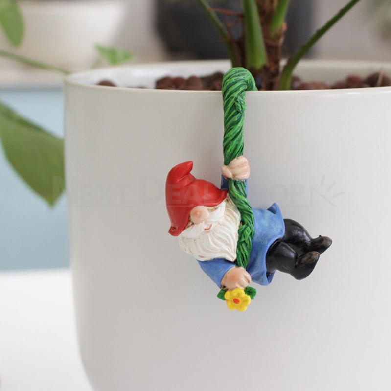Rynx | 3 Pcs - Resin gnome Pot clamps