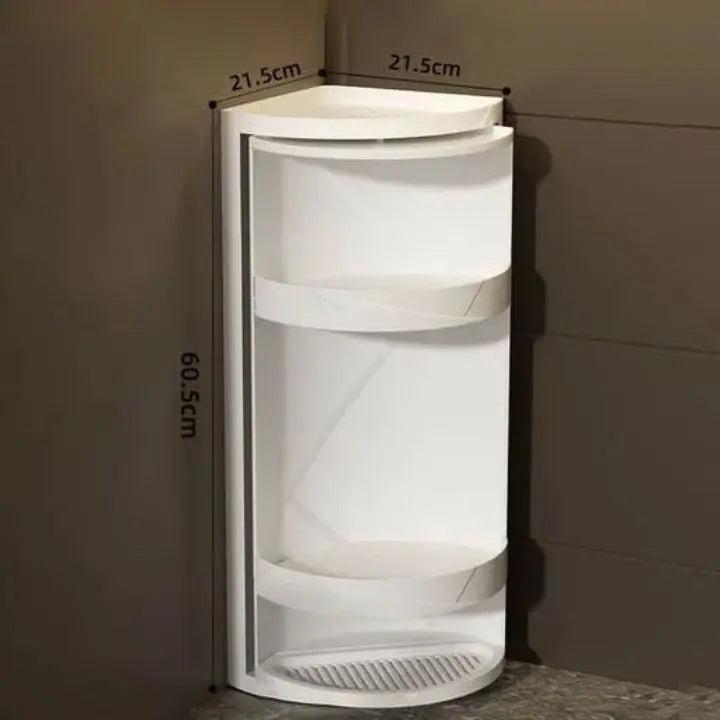 Rynx | 3 layers - Multifunctional 360° corner shelf organizer