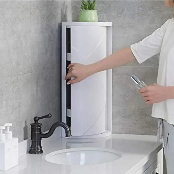 Rynx | 3 layers - Multifunctional 360° corner shelf organizer