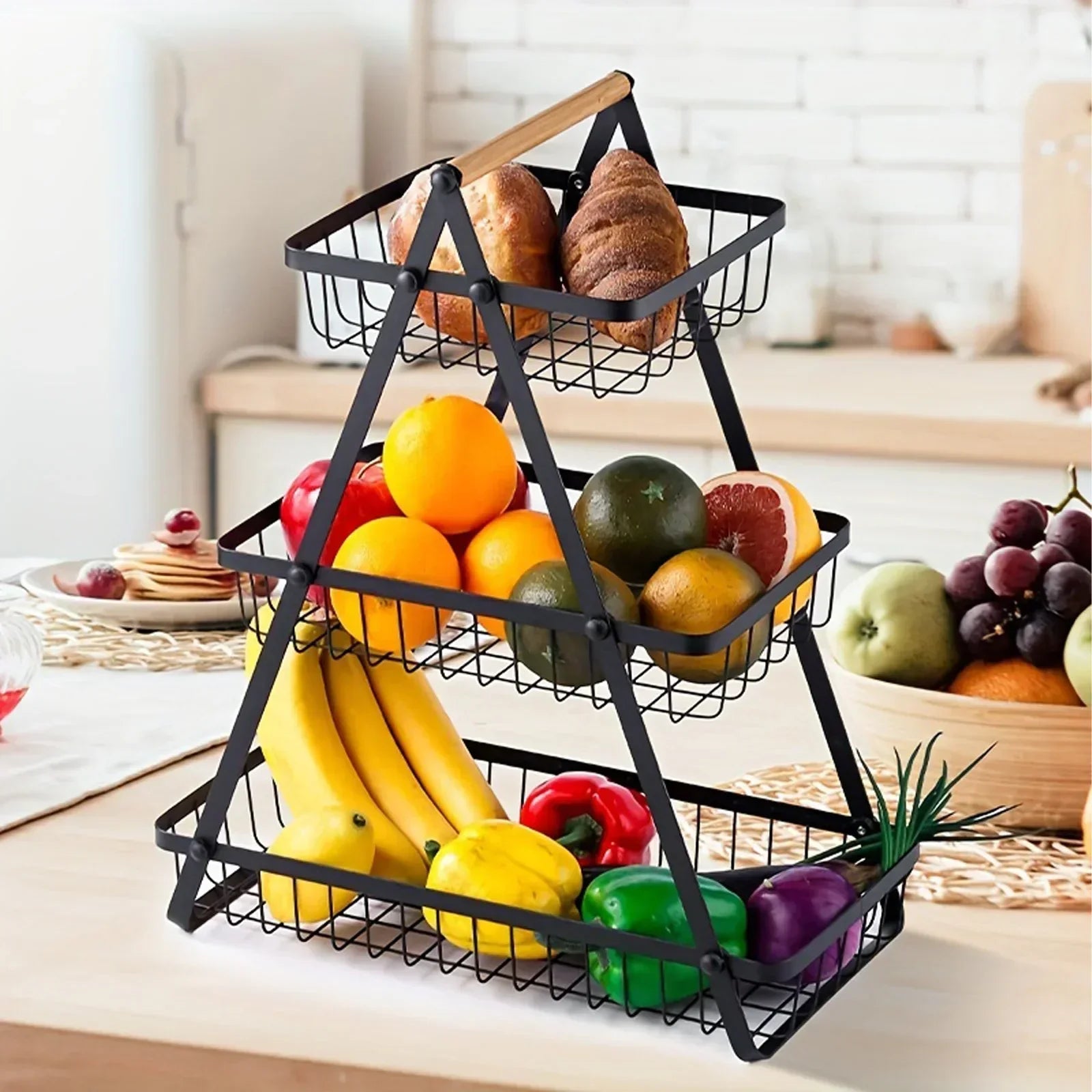 RYNX | Fruitcascade – Fruit Basket With 3 Levels
