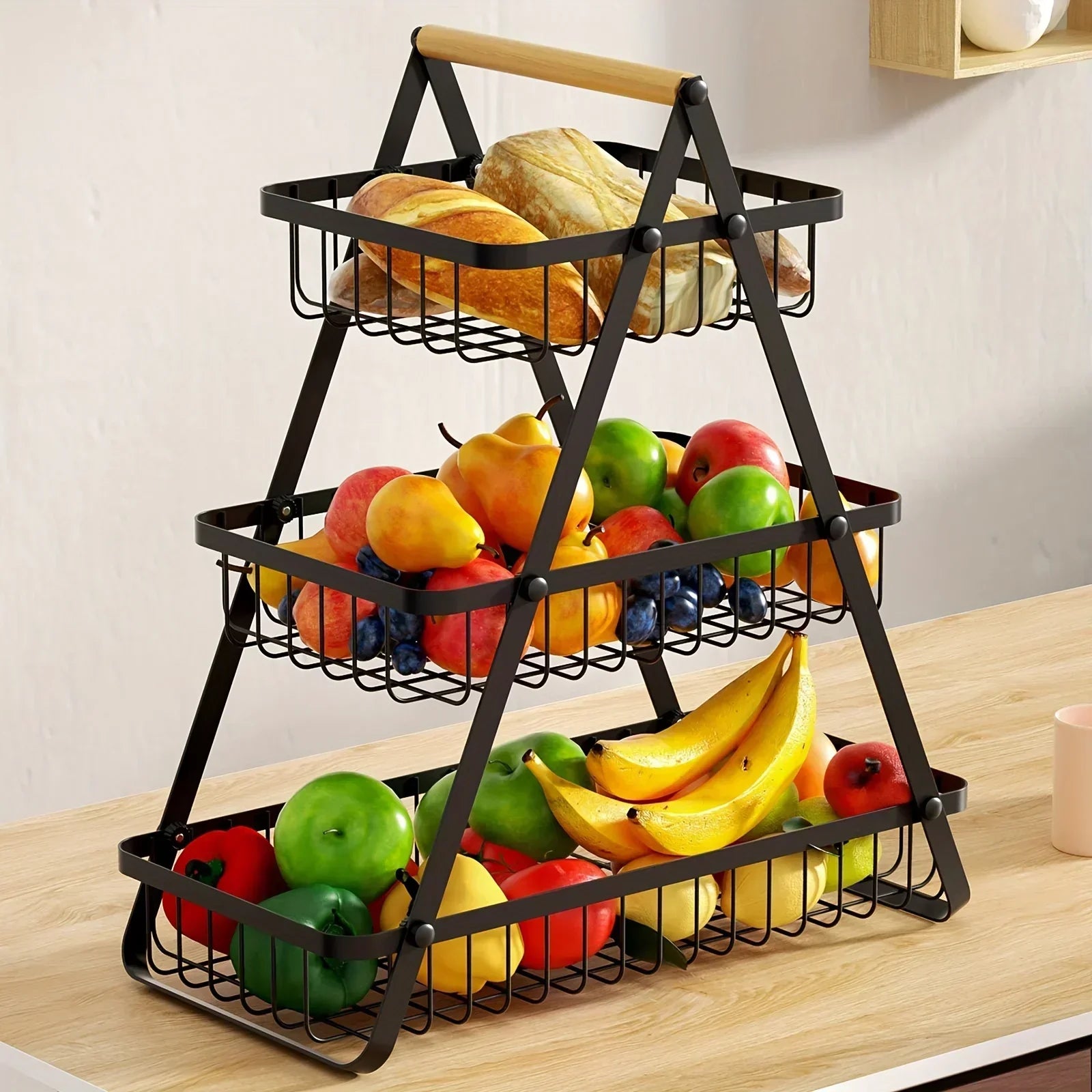 RYNX | Fruitcascade – Fruit Basket With 3 Levels