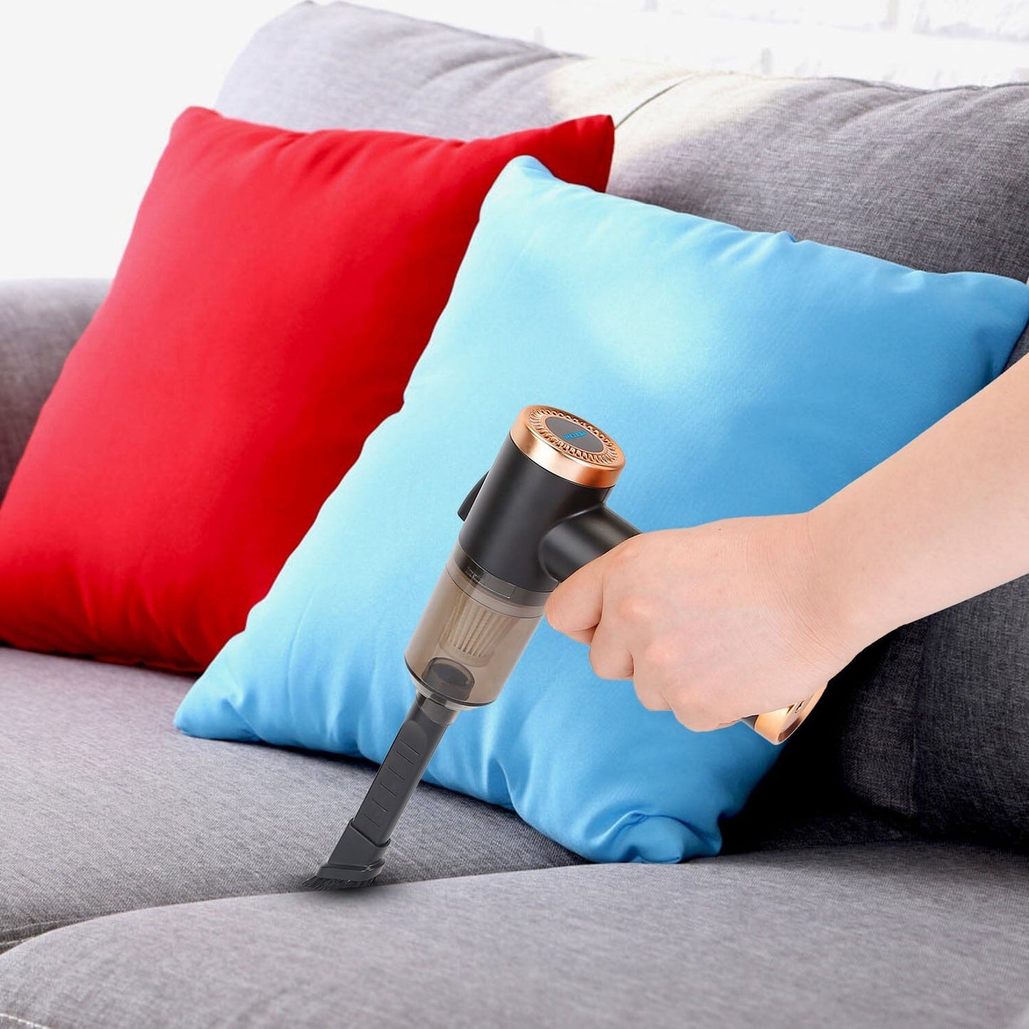Rynx | 3-in-1 120W Portable Range Vacuum Cleaner with Brush Nozzle