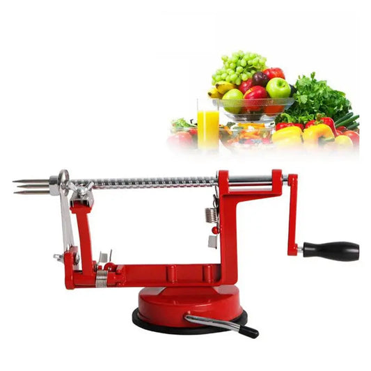 Rynx | 3-in-1 Hand Crank Peeler for Peeling, Coring and Slicing