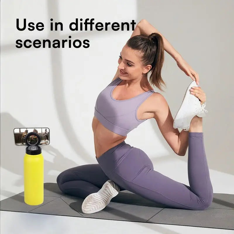 Rynx | 3-in-1 insulated cup with magnetic bottom and phone holder