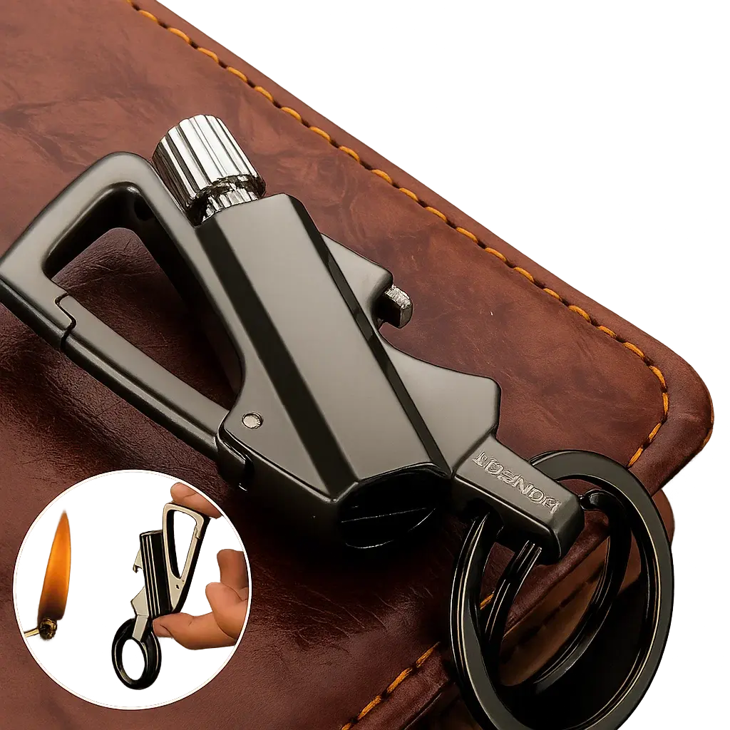 Rynx | 3-in-1 Outdoor windproof lighter with bottle opener for camping