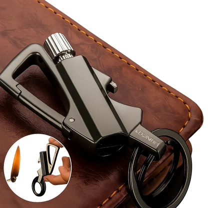 Rynx | 3-in-1 Outdoor windproof lighter with bottle opener for camping
