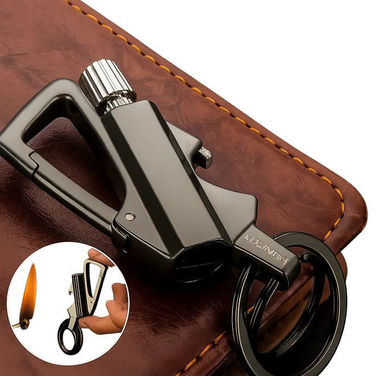 Rynx | 3-in-1 Outdoor windproof lighter with bottle opener for camping