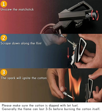 Rynx | 3-in-1 Outdoor windproof lighter with bottle opener for camping