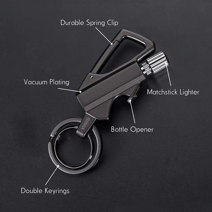 Rynx | 3-in-1 Outdoor windproof lighter with bottle opener for camping