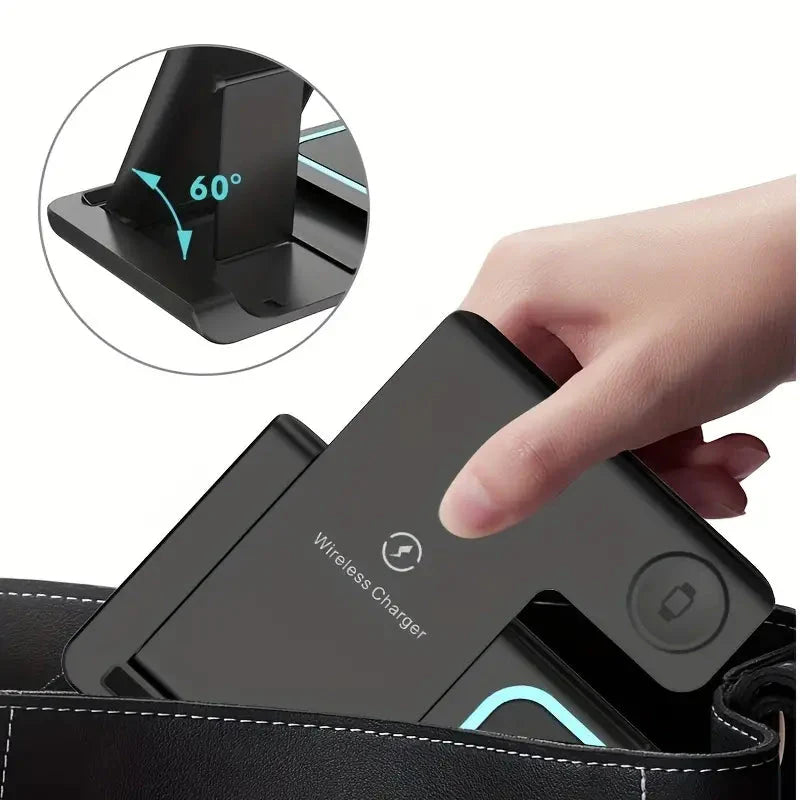 Rynx | 3-in-1 Foldsamboer Fast Wireless Charging Station