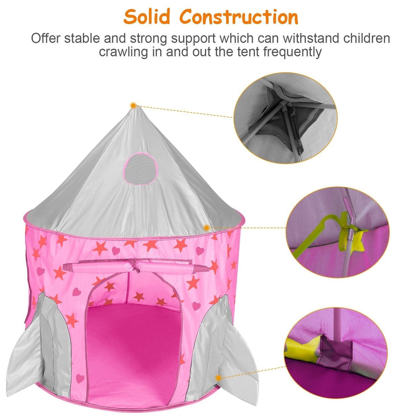 Rynx | 3-in-1 Kids Play Tent Ball Pit Set