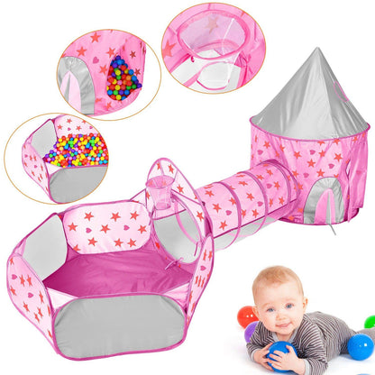 Rynx | 3-in-1 Kids Play Tent Ball Pit Set