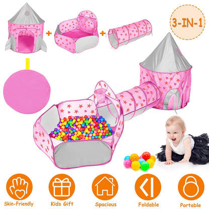 Rynx | 3-in-1 Kids Play Tent Ball Pit Set