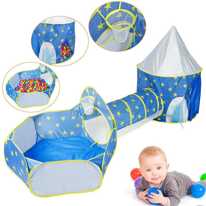 Rynx | 3-in-1 Kids Play Tent Ball Pit Set