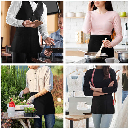 Rynx | 3-Pack: Syntus Serving Aprons with 3 Pockets
