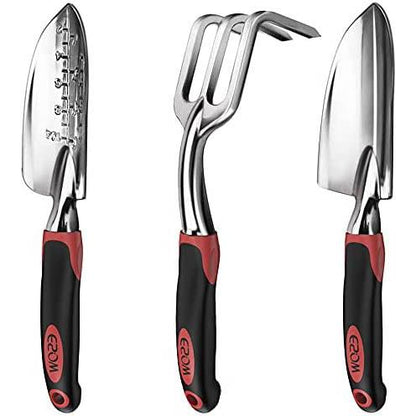 Rynx | 3-piece set: Cast aluminum heavy gardening tool set