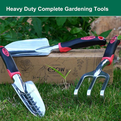 Rynx | 3-piece set: Cast aluminum heavy gardening tool set