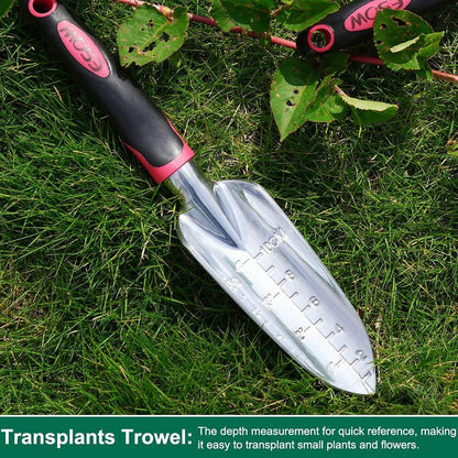 Rynx | 3-piece set: Cast aluminum heavy gardening tool set
