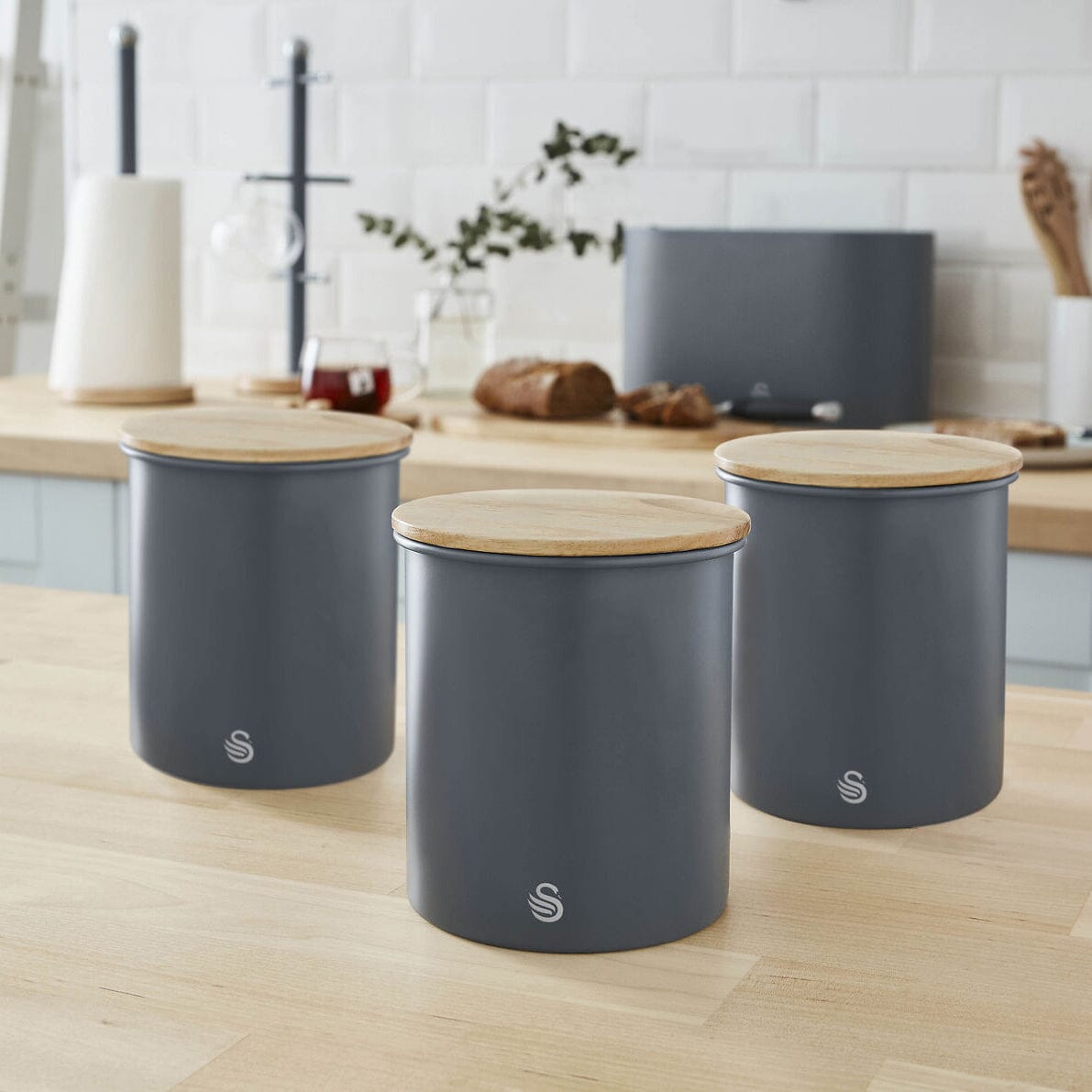 Rynx | 3-piece set: Swan Nordic jars