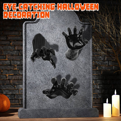 Rynx | 3-Pieces: Spooky Creepy Hands with Illuminated Candle Holders Wall Mounted