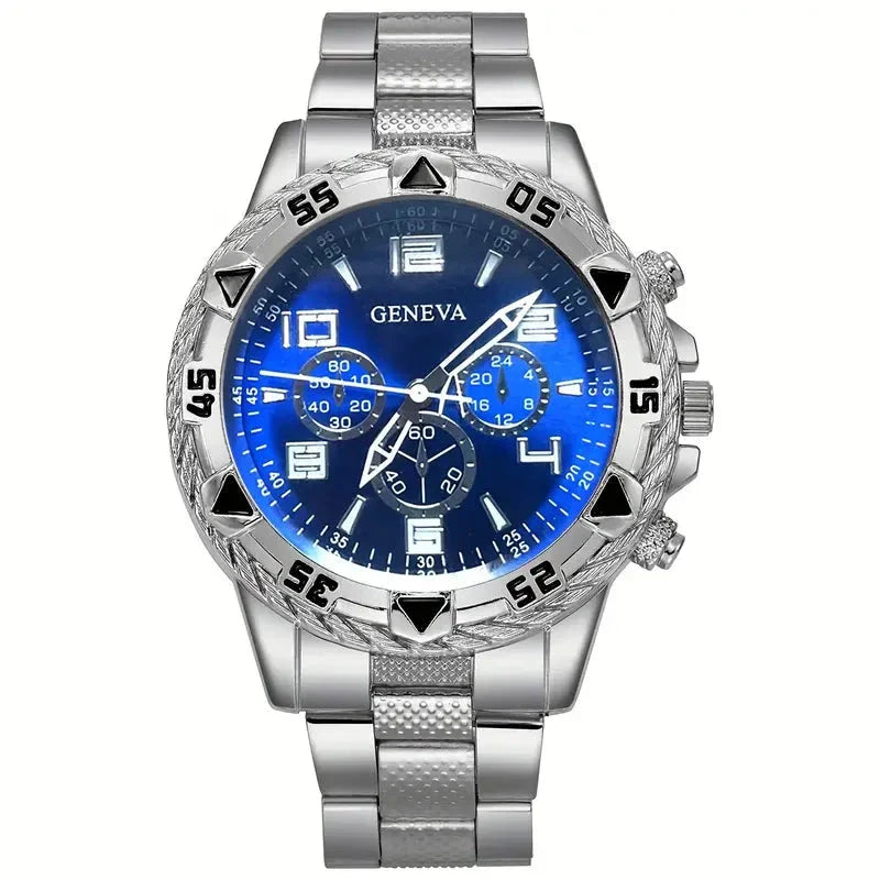Rynx | 3 pieces: Modern Men's Quartz Watch Set