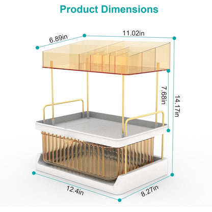 Rynx | 3-layer Makeup Organizer