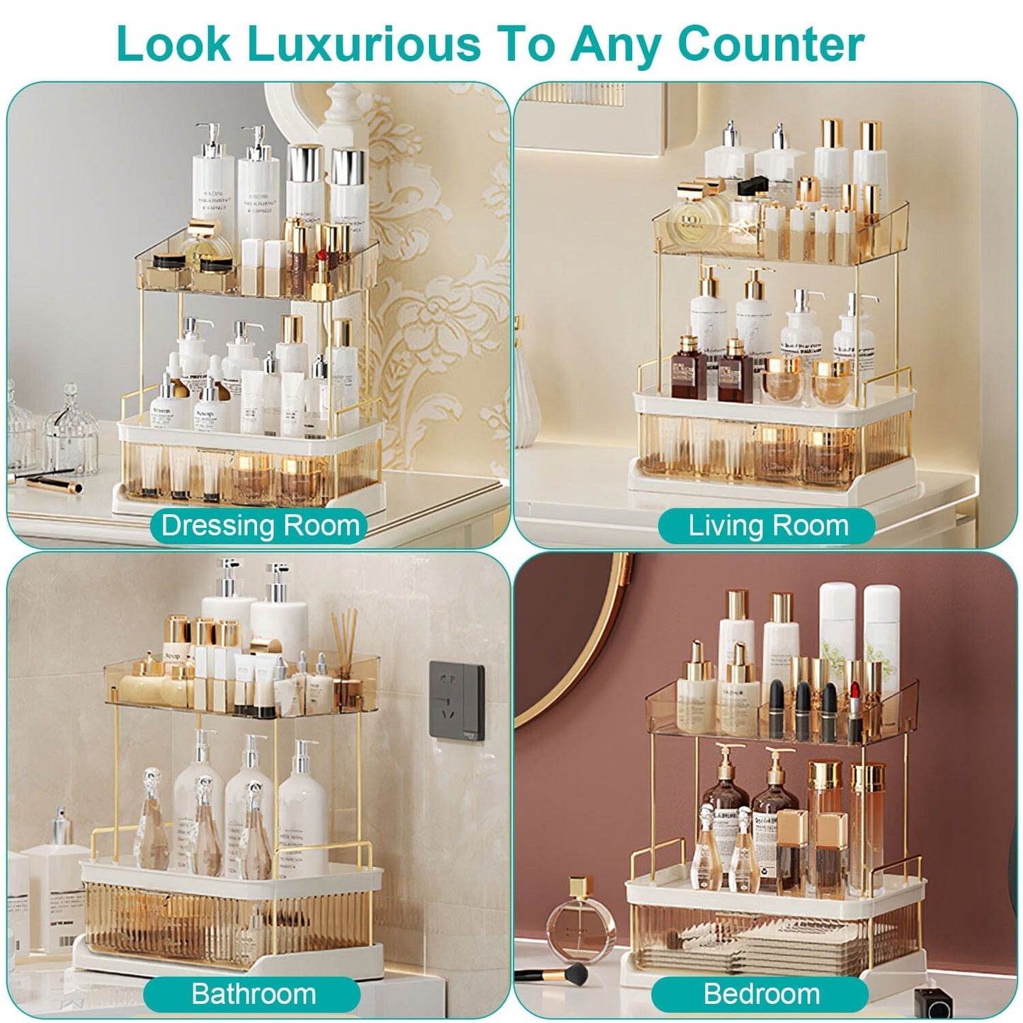Rynx | 3-layer Makeup Organizer