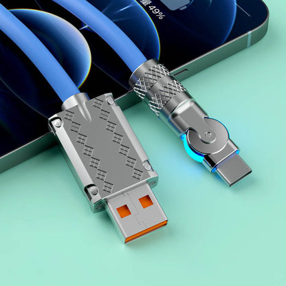 RYNX | 180 Anti-Break Fast Charging Data Cable (120W)