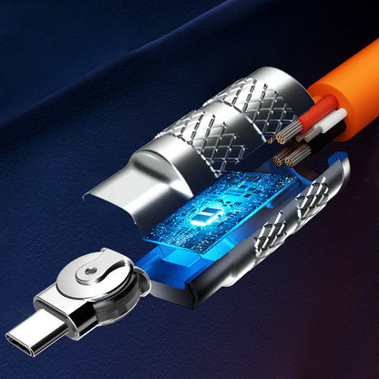 RYNX | 180 Anti-Break Fast Charging Data Cable (120W)