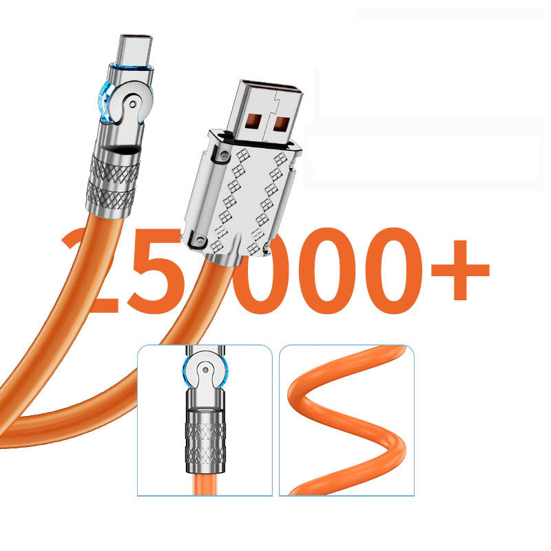 RYNX | 180 Anti-Break Fast Charging Data Cable (120W)