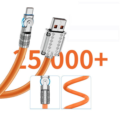 RYNX | 180 Anti-Break Fast Charging Data Cable (120W)