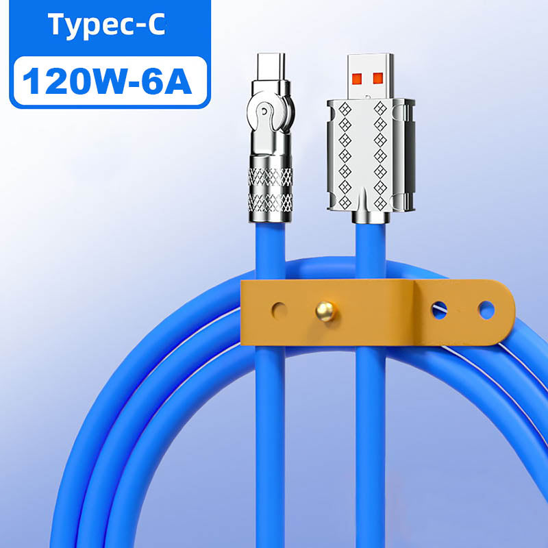 RYNX | 180 Anti-Break Fast Charging Data Cable (120W)