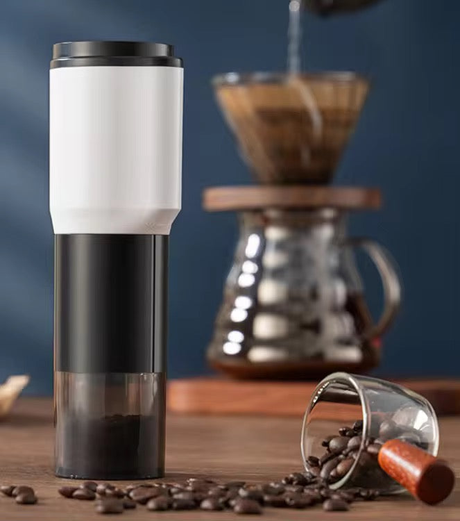 Rynx | MHome 2-in-1 Electric and Manual Coffee Bean Cutter 5-stage Adjustable with Timer