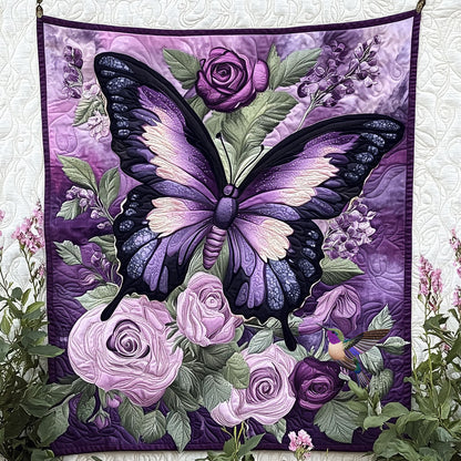 Rynx | Purple Butterfly Blanket