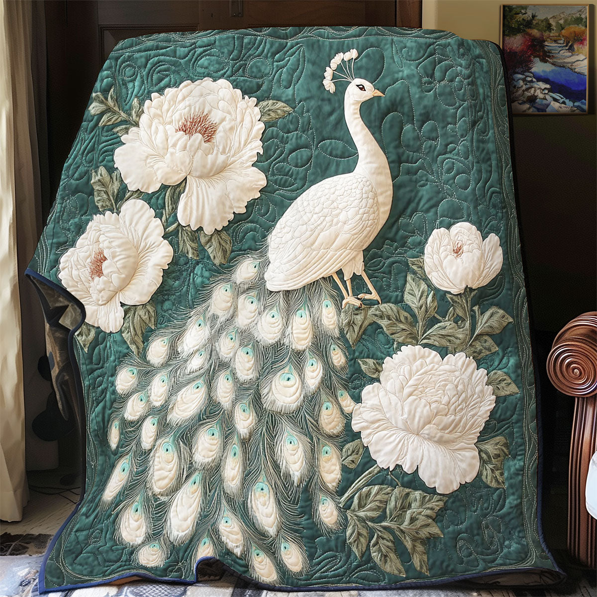 Rynx | Elegant Peacock Quilt