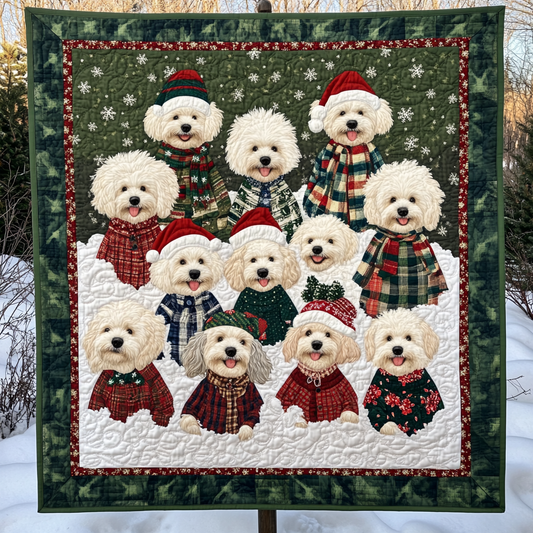 Rynx | Poodle Christmas Blanket