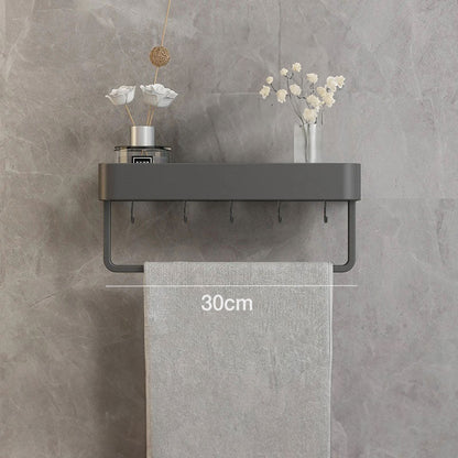 RYNX | Contemporary, Elegant Bathroom Shelves In Gray
