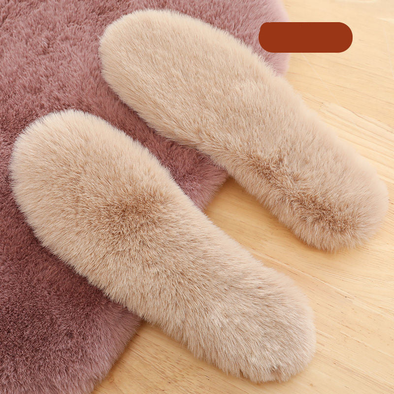 RYNX | Winter Sheepskin Insoles Wool Warm Light brown 1 piece