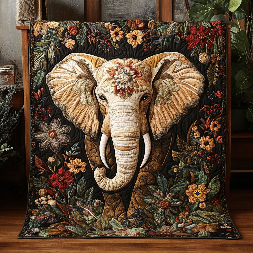 Rynx | Flower Elephant Quilt