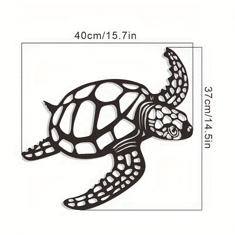 Rynx | Metal Turtle Wall Decoration