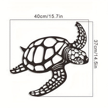 Rynx | Metal Turtle Wall Decoration