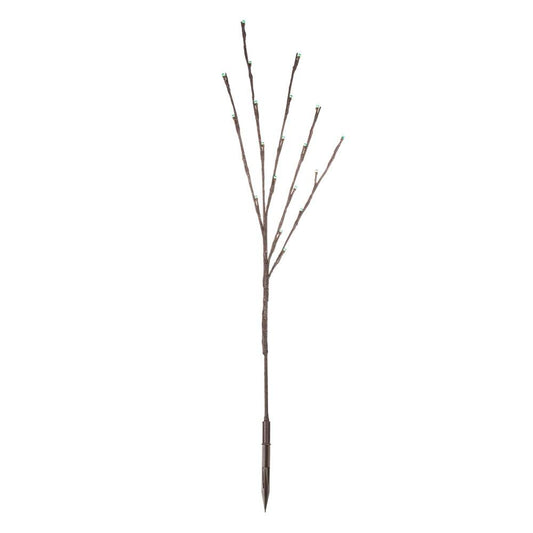 Rynx | Vickerman 36" Lime Twig Light, 60 Led, 3 Piece, Outdoor Use With 120V Adapter